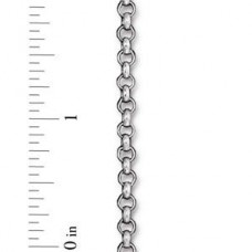 4.5mm TierraCast Rollo Chain - Imitation Rhodium