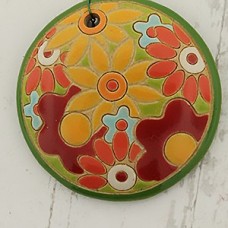 35mm Golem Studio Pendant - Meadow Flowers - Each