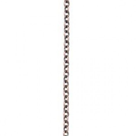 1.25mm TierraCast Cable Chain - Ant Copper