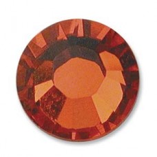 3.9mm SS16 Swarovski Flatback Crystals - Fire Opal - Pack of 24