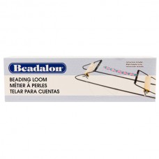 Beadalon Beading Loom Starter Kit - 30.4x6.3cm with 17.7cm Loom length - Includes beads & Instructions