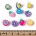 8-14mm Handmade Polymer Clay Fruit Theme Beads - Mixed - Pack of 100