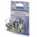 Beadalon Large Stainless Steel Bead Stoppers - Pack of 16