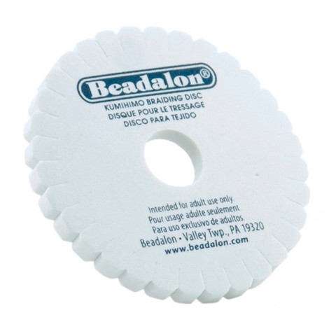 Beadalon Mini 4.25in Kumihimo Round Braiding Disk 