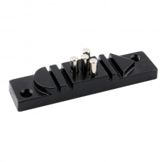 Artistic Wire Bending Jig - 26.5x11.4mm - Makes D-Shape, Isoceles Right Triangle & 30 degree Corners - 4 pegs
