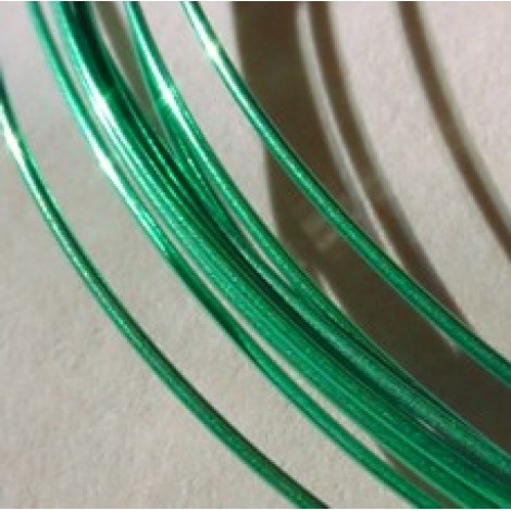 22ga Anodized Niobium Wire - Green