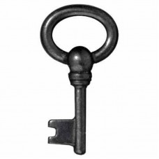 20mm TierraCast Oval Key - Black Oxide - Pack of 2