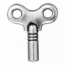 22x20mm TierraCast Winding Key Charms - Antique Fine Silver Plated - Pack of 2