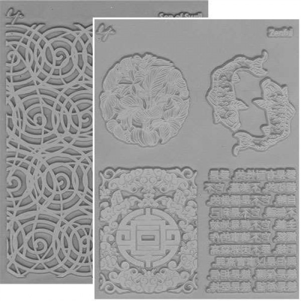 Round About Lisa Pavelka Texture Sheets Set of 2 TEXTURE SHEETS