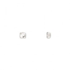 3-3.2mm SS12 Preciosa Crystal & Silver Pl Montees - Crystal - Pack of 12