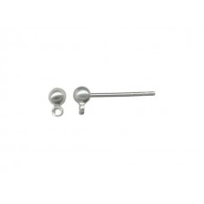 3mm 304 Stainless Steel Ball Posts with Closed Parallel Loop