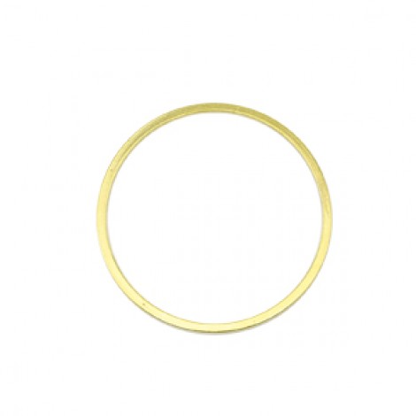Beadalon Quick-Links - 12mm Round Gold Plated Rings - Pack of 42