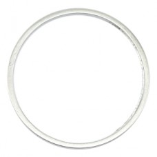 Beadalon Quick-Links - 25mm Round Silver Plated Rings