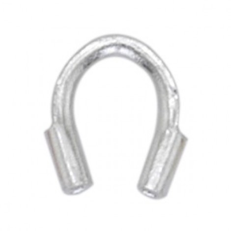 .027" ID Nickel Free Silver Plated Wire Guardians
