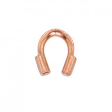 .022" ID Beadalon Nickel Free Copper Plated Small Wire Guardians - Pack of 144 (1 gross)