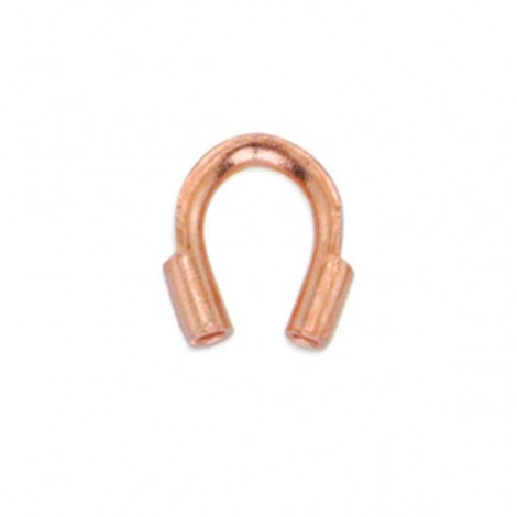 .022" ID Beadalon Nickel Free Copper Plated Small Wire Guardians - Pack of 144 (1 gross)