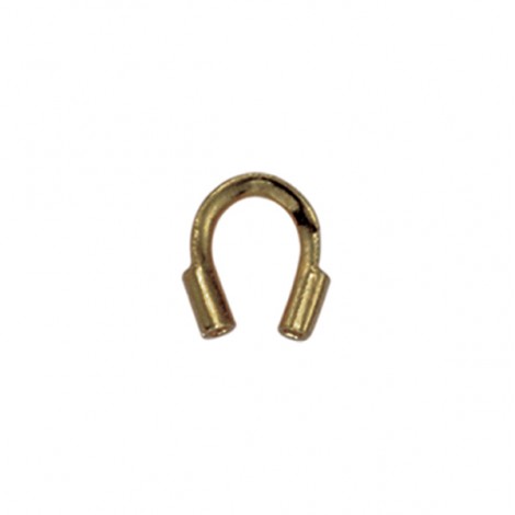 .022" ID Beadalon Antique Brass Plated Small Wire Guardians - 1 gross (144) .022" ID Beadalon Antique Brass Plated Small Wire Guardians - 1 gross (144)