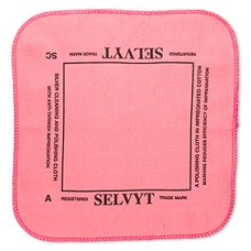 25x25cm (10in) Square Selvyt Polishing Cloths - Pink