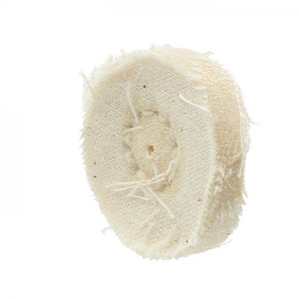 7/8" Muslin Buffing Wheel for Dremel Drills SANDING + BUFFING Over