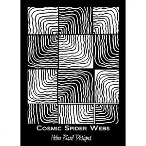 Helen Breil Silk Screen - Cosmic Spider Webs