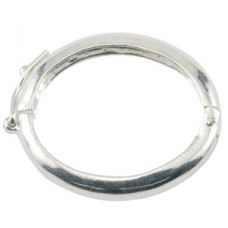 Beadalon Large Oval Pearl Shortener - Silver Plated - Each