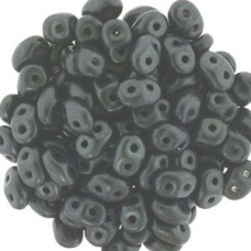 5mm SuperDuo 2-Hole Beads - Metallic Suede Dark Forest - 22-24gm