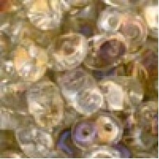 5x2mm SuperDuo 2-Hole Beads - Crystal Twilight - 24gm