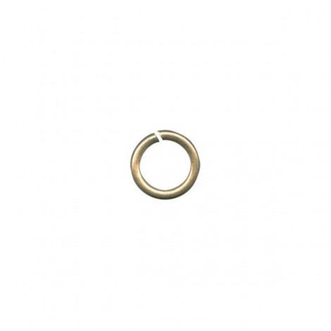 5mm 21ga Round Jumprings - Antique Brass - Pack of 50