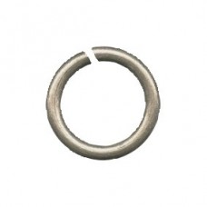 6mm 19ga Antique Brass Round Jumprings - Pack of 50