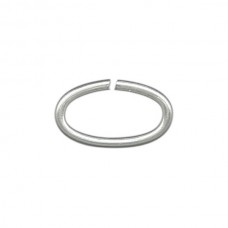 13x7mm 18ga Extra-Lge Oval Nickel Plated Jumprings