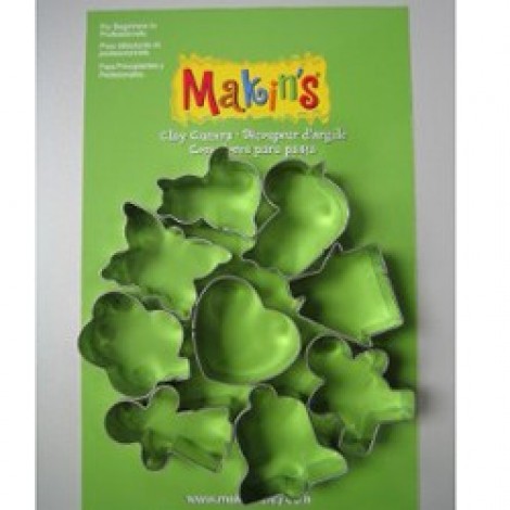 Makins Clay Cutters - Everyday - Set of 9