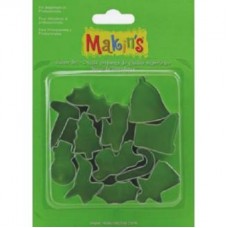 Makins Clay Cutters - New Christmas - Set of 12