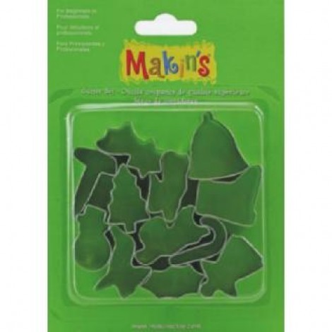Makins Clay Cutters - New Christmas - Set of 12