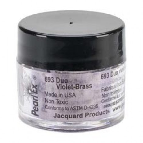 Pearl Ex Mica Powder - Duo Violet-Brass - 3gm Pearl Ex Mica Powder - Duo Violet-Brass - 3gm