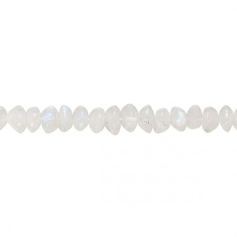 5mm Rainbow Moonstone Rondelle Beads -Strand