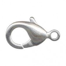 15mm Superior Quality Lobster Clasps - Nickel Plated