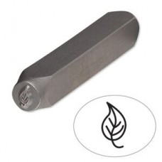 6x4mm Vanadium Steel Punch - Leaf