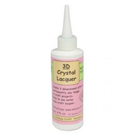 3D Crystal Lacquer - Acid Free - 4oz