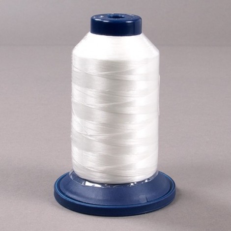 C-Lon Size D Beading Thread Bobbin - White - 3oz Bulk Cone (1691 metres) C-Lon Size D Beading Thread Bobbin - White - 3oz Bulk Cone (1691 metres)