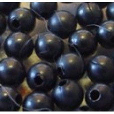 2.5mm Black Oxidised Round Beads - Pack of 100