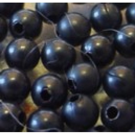 2.5mm Black Oxidised Round Beads