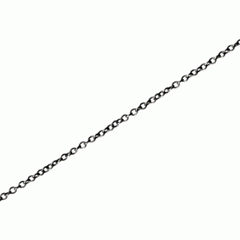 1.6mm Gunmetal Plated Brass Cable Chain
