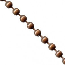 2.4mm Antique Copper Ball Chain