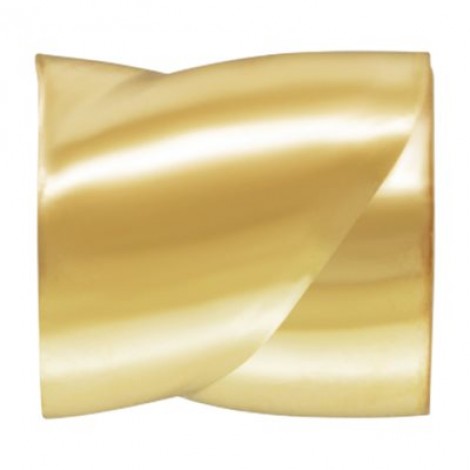2x2mm (0.20") 14Kt Gold Filled Twisted Crimp Tubes - Pack of 10