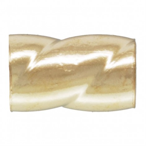 2x3mm .020" 1/20 14Kt Gold Filled Twisted Crimp Tubes - Pack of 10