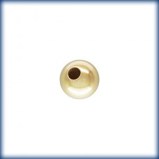 10mm Round Seamless 14Kt Gold Filled Beads - 2mm hole