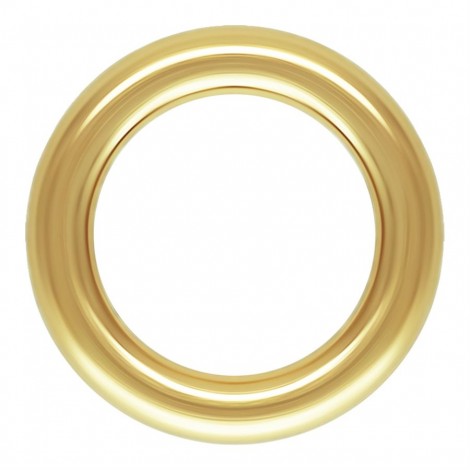 3mm OD 24ga (.50mm) Closed (Soldered) 14K Gold Filled Jumprings - Pack of 10