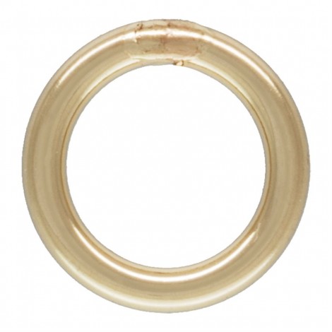 4mm OD 22ga (.64mm) Closed (Soldered) 14K Gold Filled Jumprings - Pack of 10