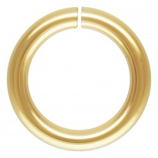 5mm OD 20.5ga (.76mm) Click & Lock 14K Gold Filled Jumprings - Pack of 2