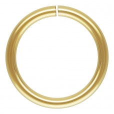 8mm OD 20.5ga (.76mm) Click & Lock 14K Gold Filled Jumprings - Pack of 2